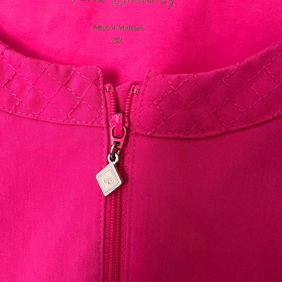 Vera Bradley | pink zip up jacket - 2XL - Picture 5 of 10
